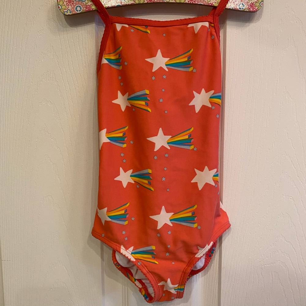 Hanna Andersson Star Power One piece Swimsuit 4T